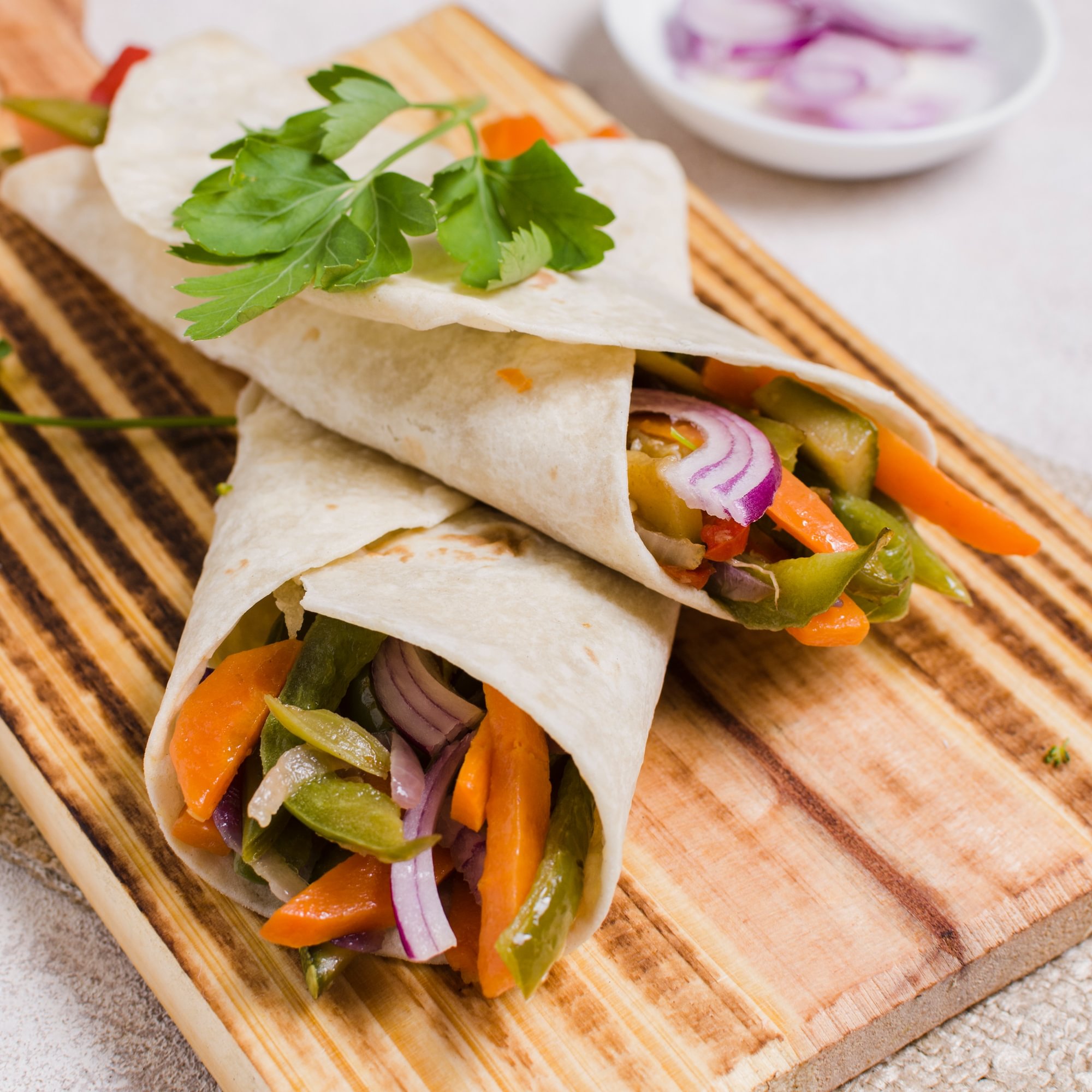 Grilled Veggie Wrap