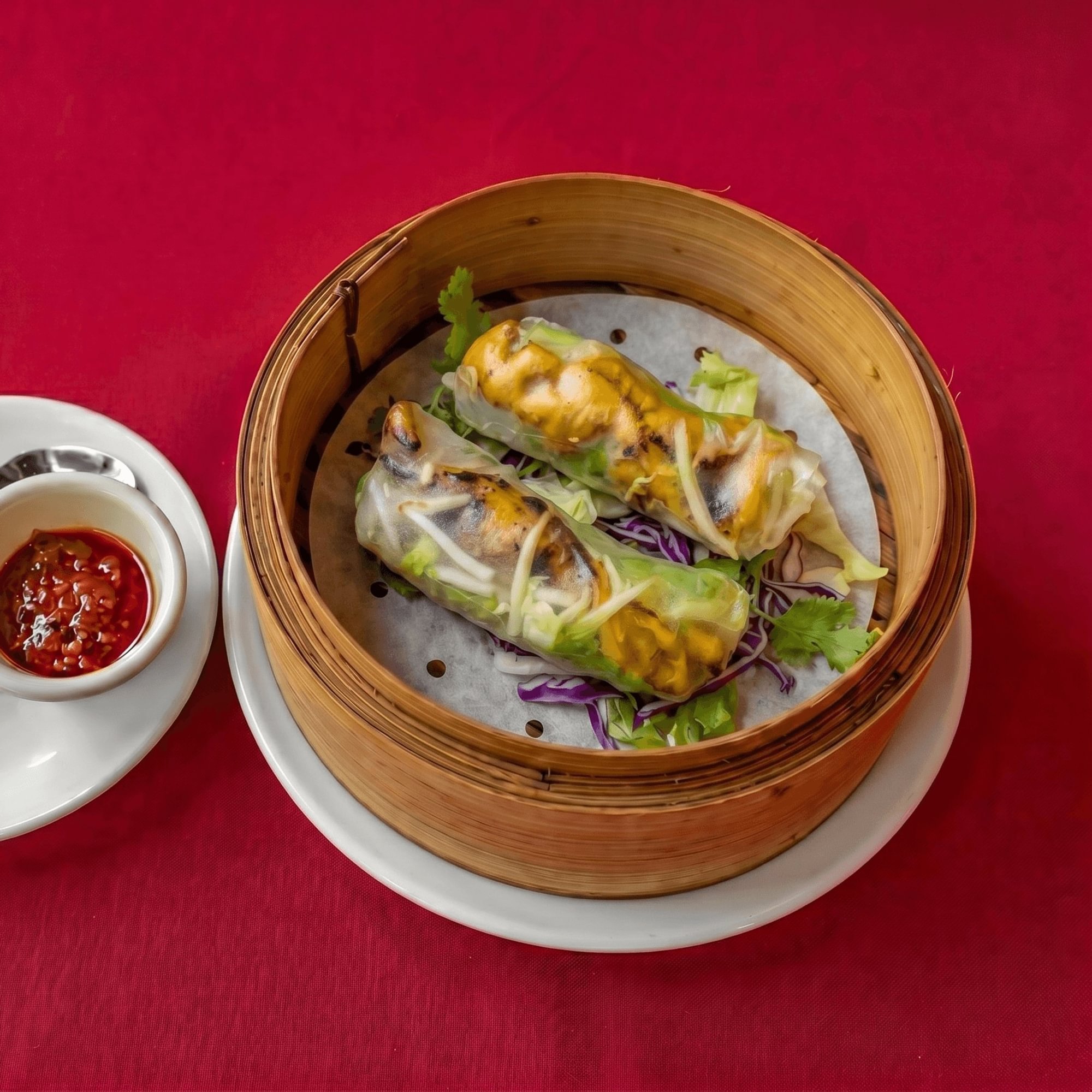 Grilled Pork Spring Roll