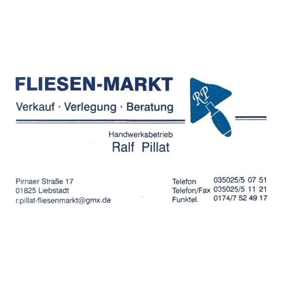 Logo von Fliesenmarkt Pillat