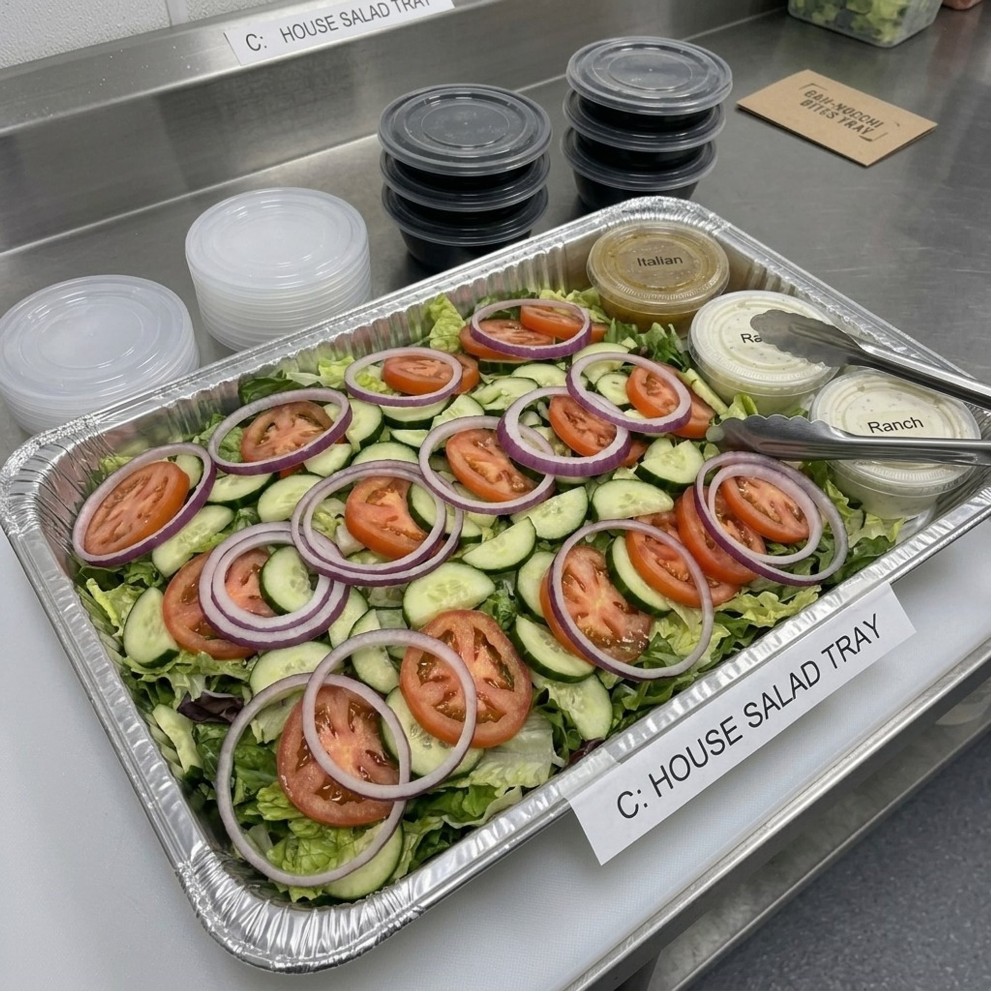 C: House Salad Tray