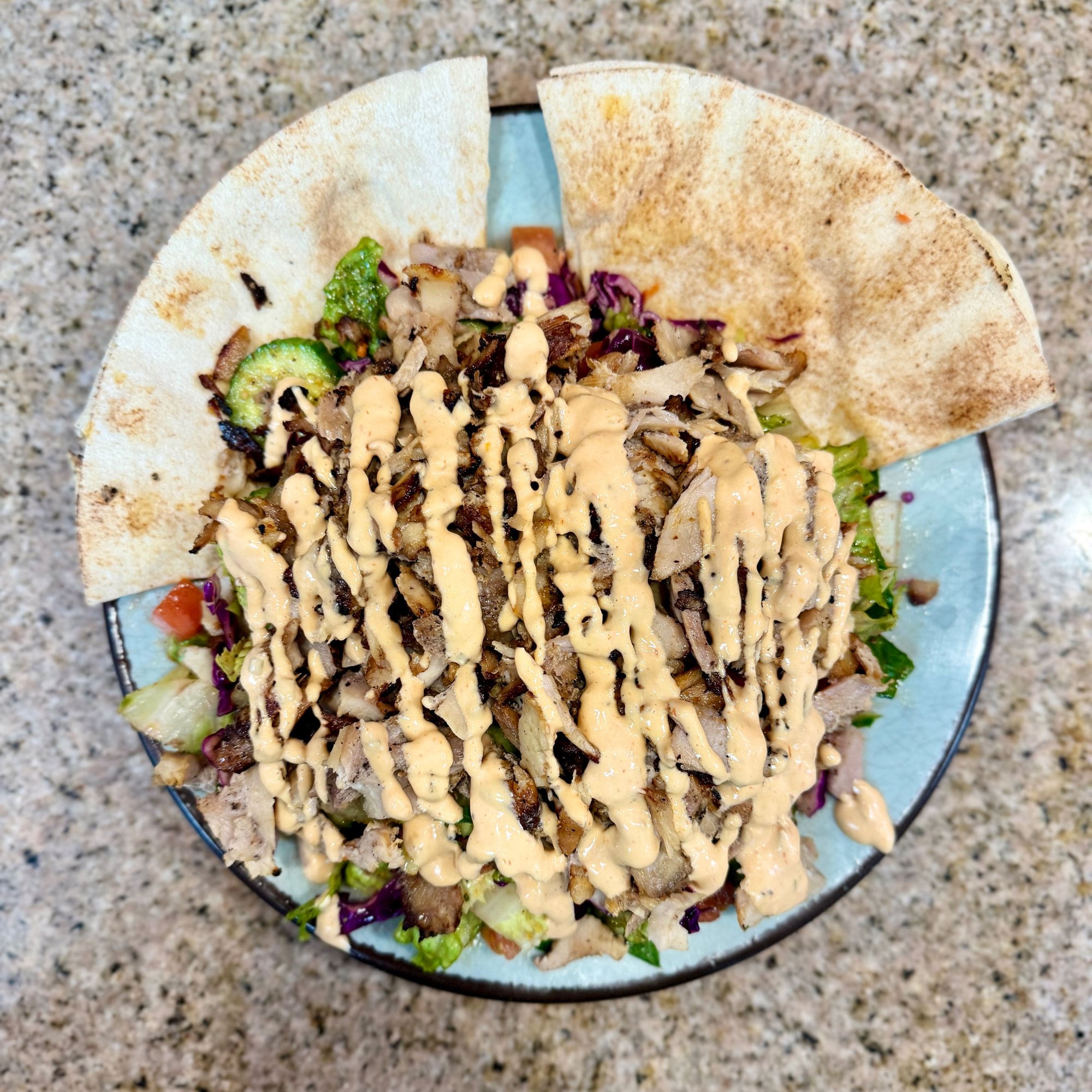 Chicken Shawarma Salad