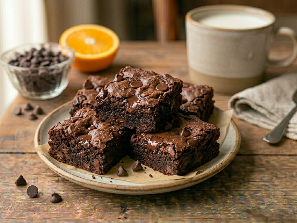 Gluten Free Chocolate Chip Brownie