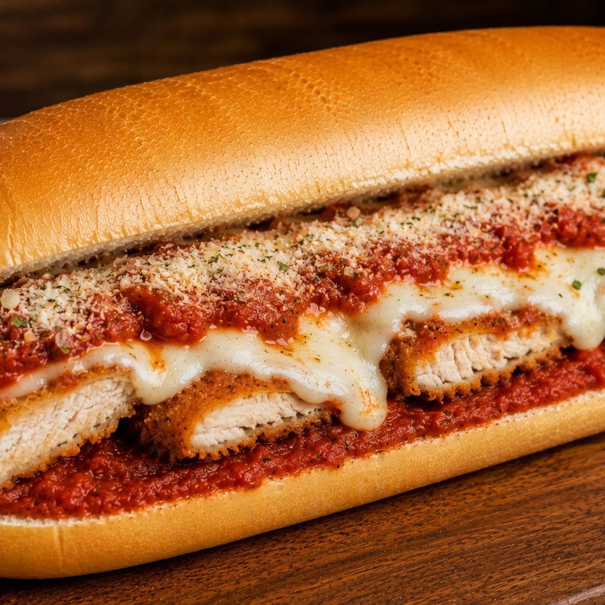 Chicken Parmigiana Sandwich