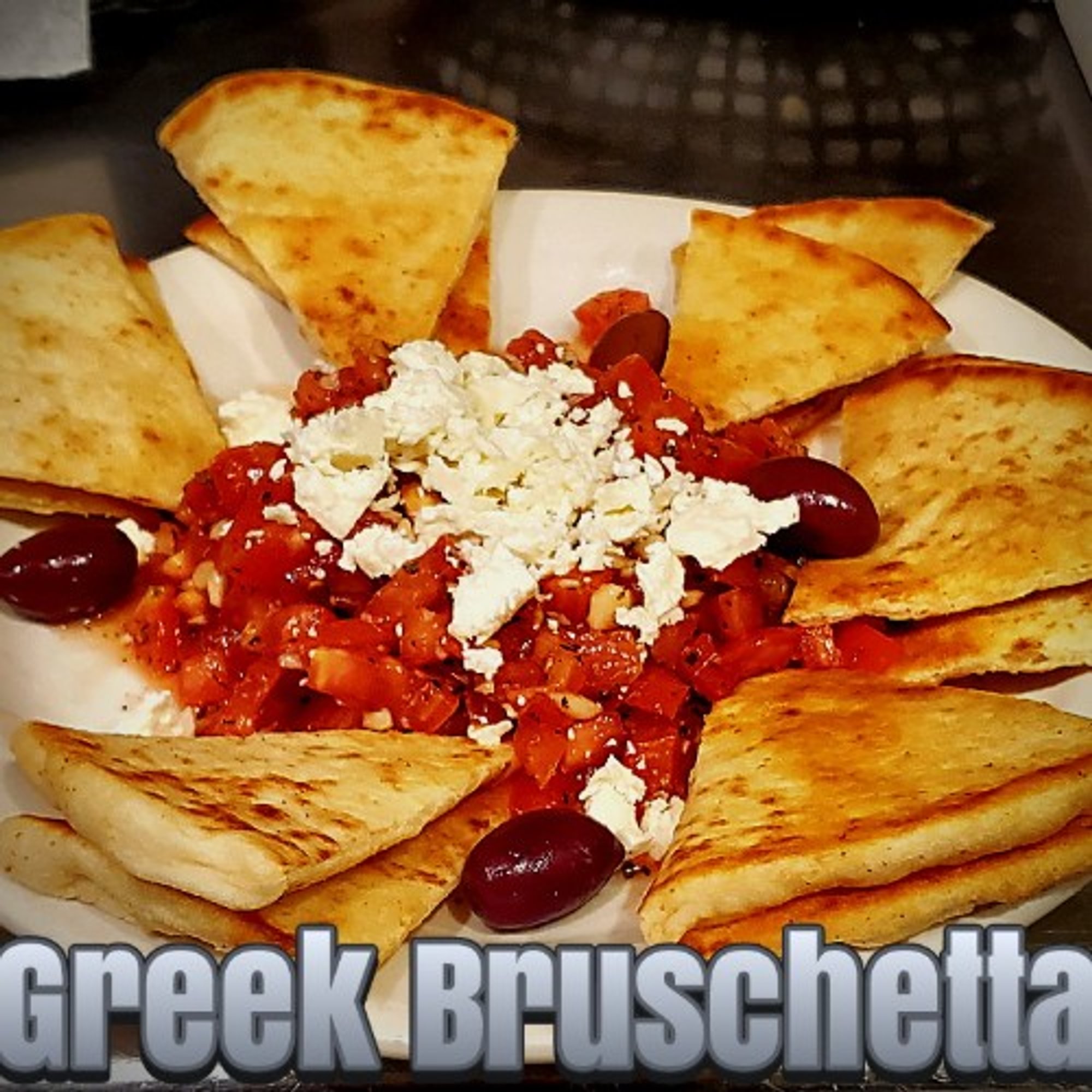 Greek Bruschetta