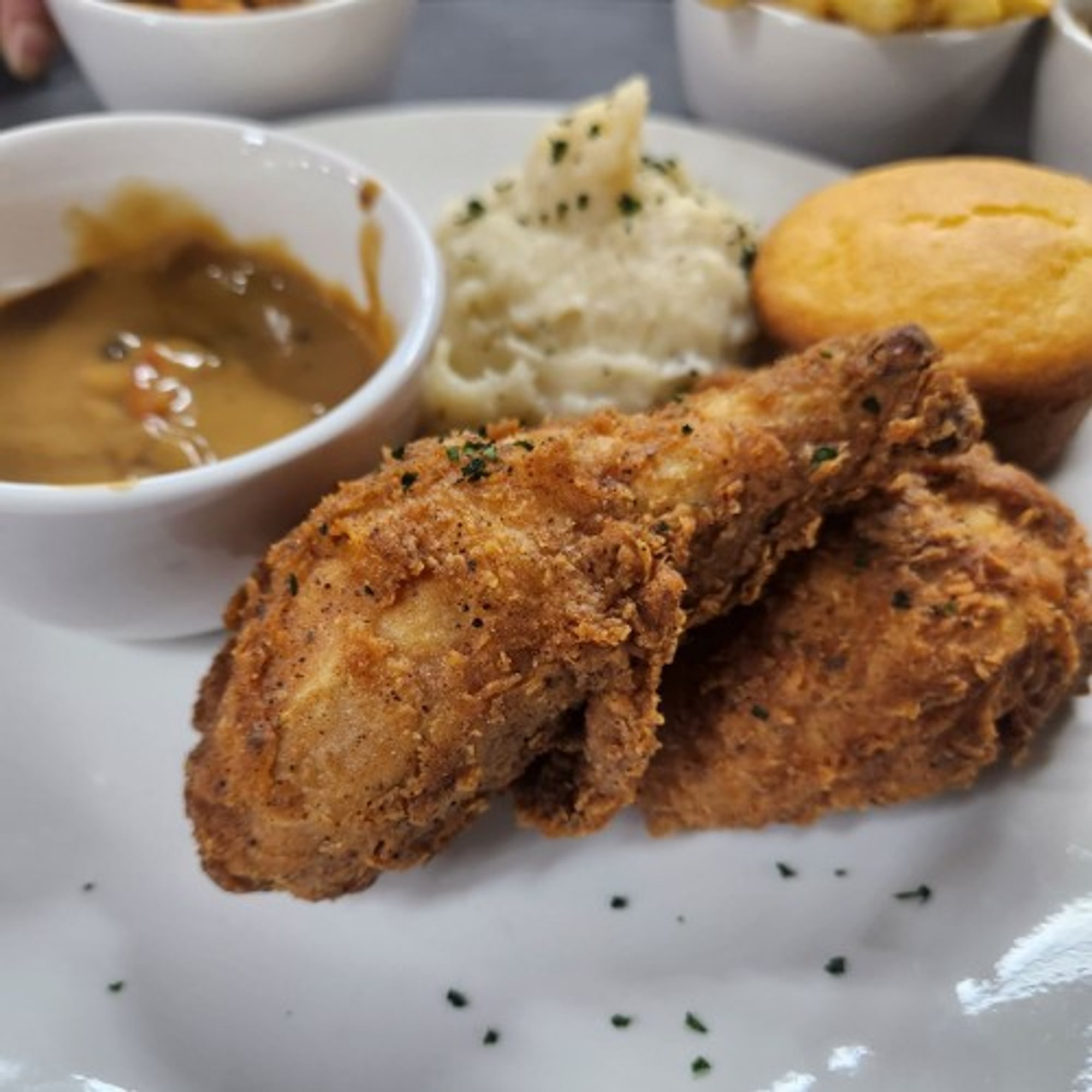 Fried Chicken Entree (2 Piece)