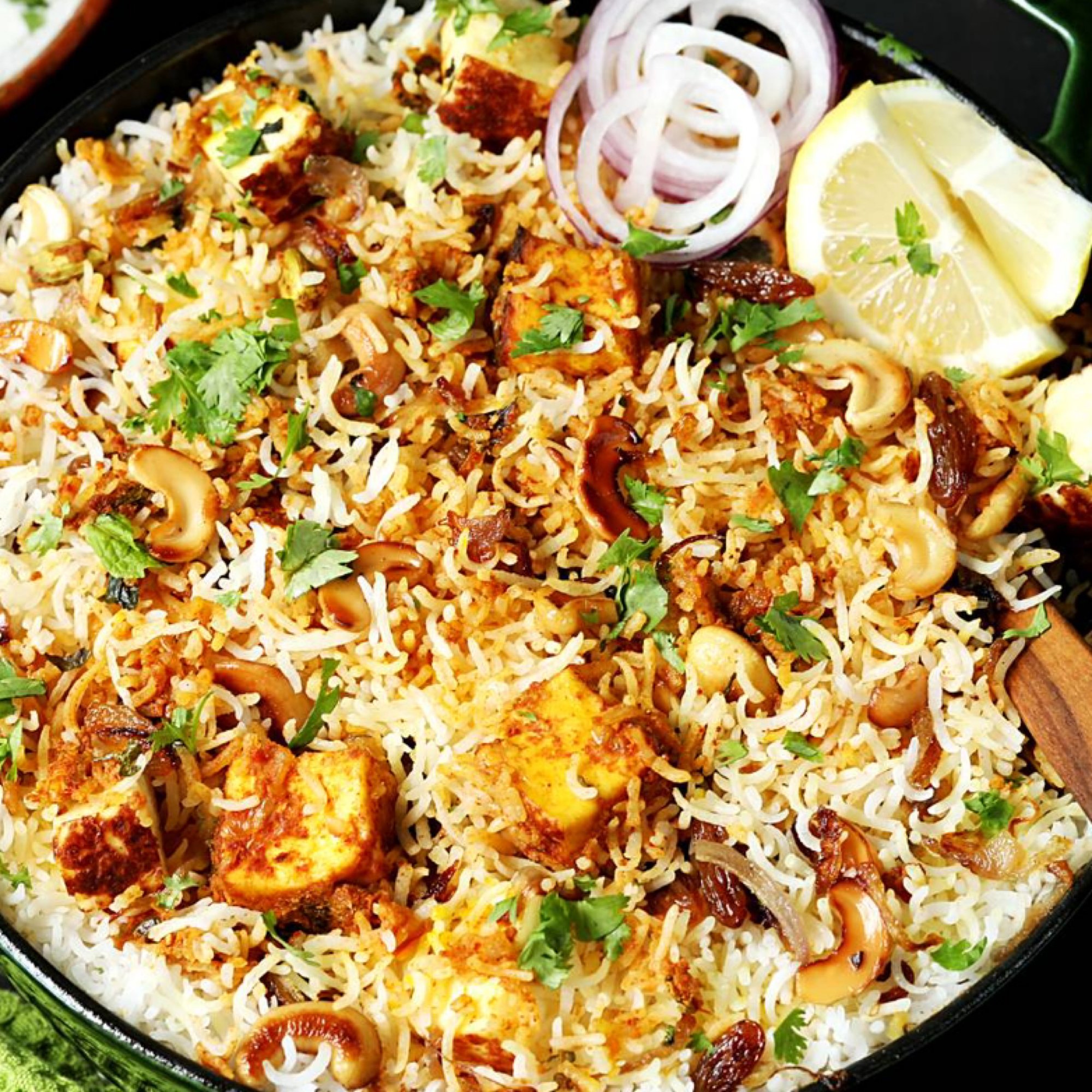 Kaju Paneer Biryani