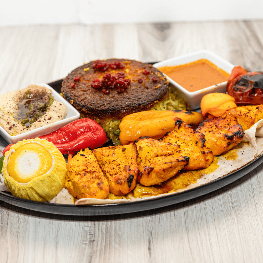 Charbroiled Persian Chicken Kabob