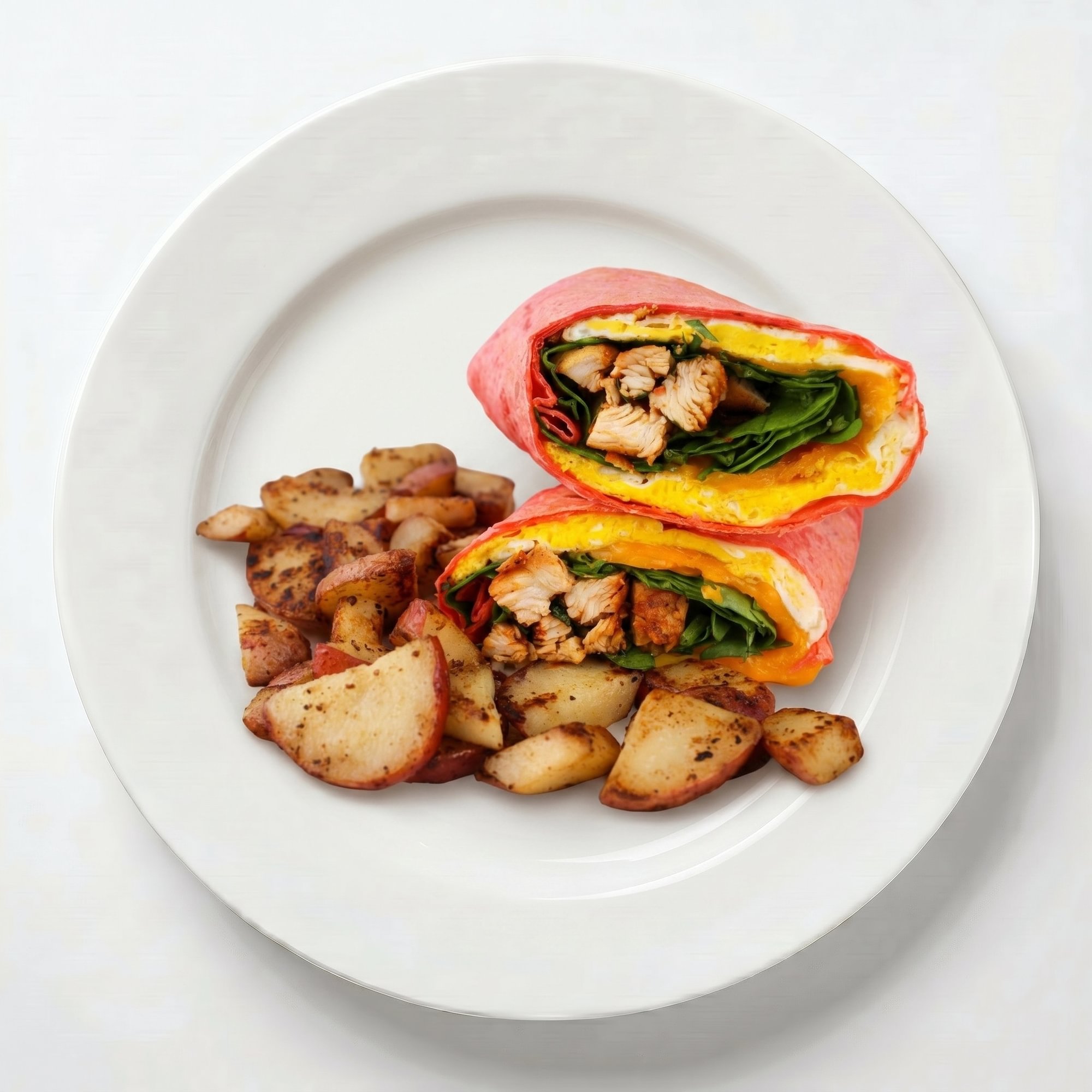 Breakfast Tinga Wrap