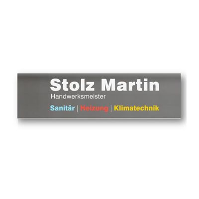 Logo von Stolz Martin Handwerksmeister Sanitär - Heizung  - Klimatechnik