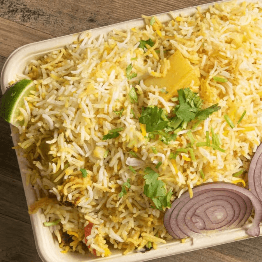 Hyderabad Vegetable Dum Biriyani