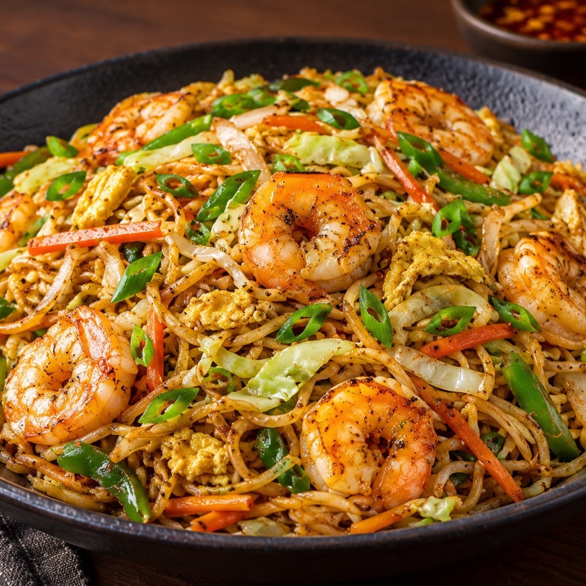 Family Pack - Shrimp Hakka Noodles (64 oz)