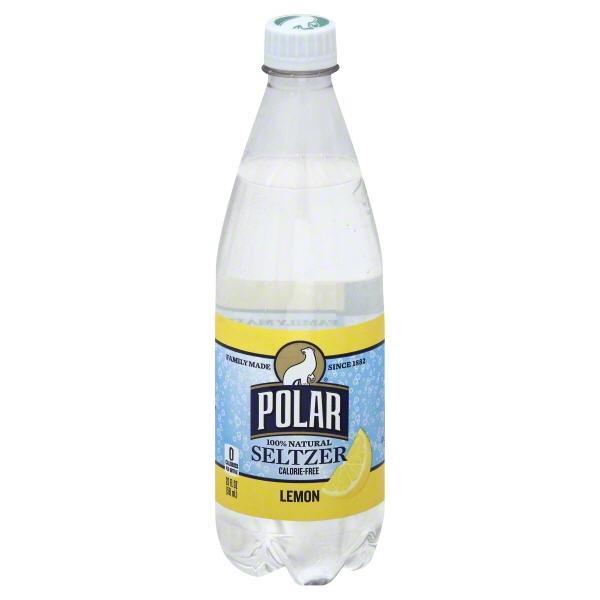 Polar Seltzer Lemon 20oz