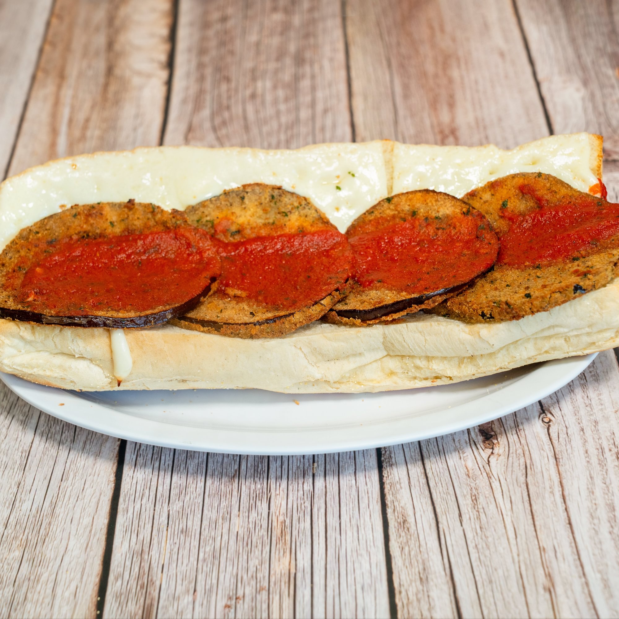 Eggplant Parmigiana Sub