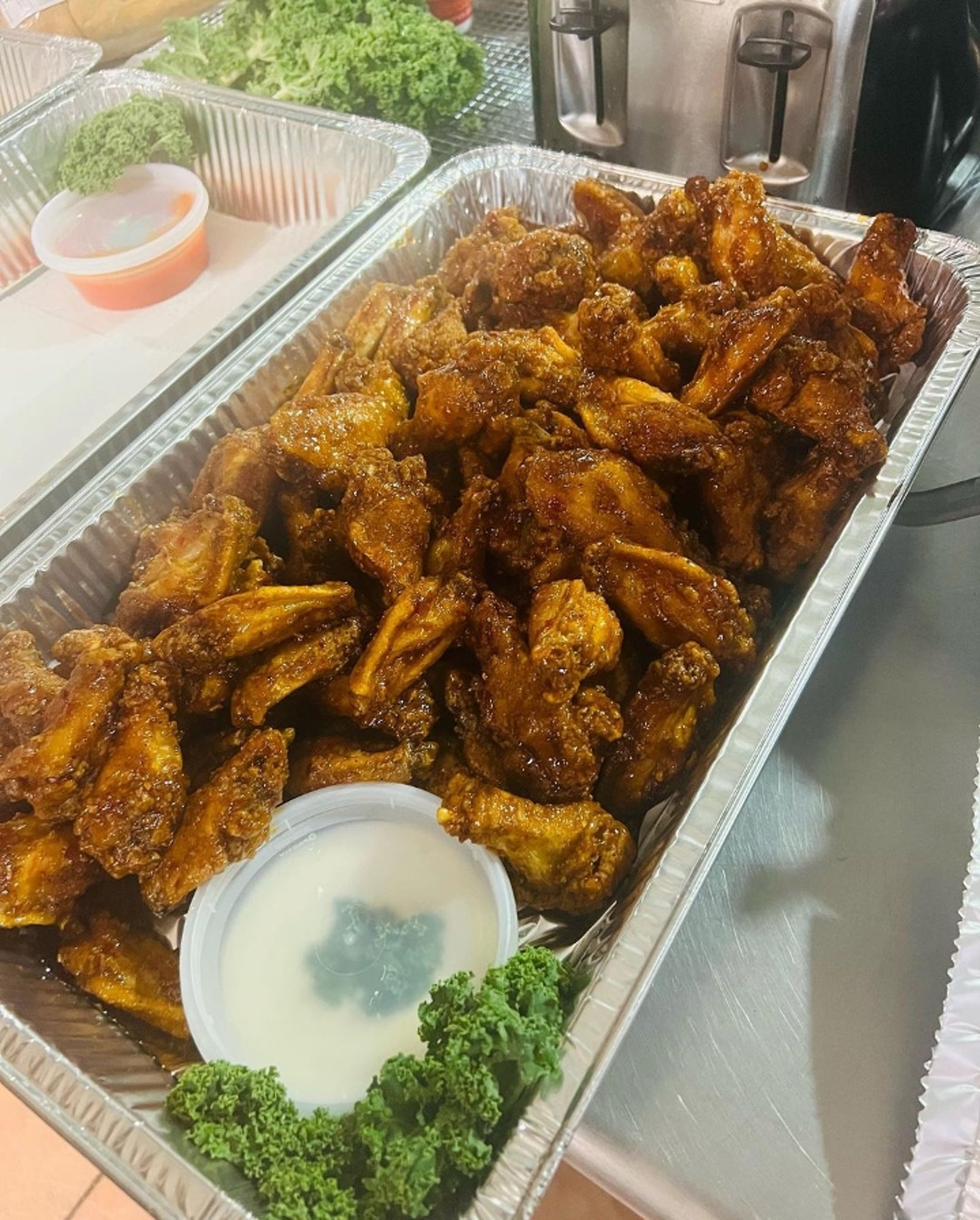 Party Wing Platter - Large - 55pc