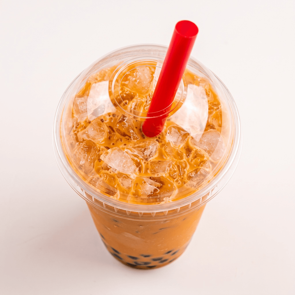 Iced Thai Tea with Coconut