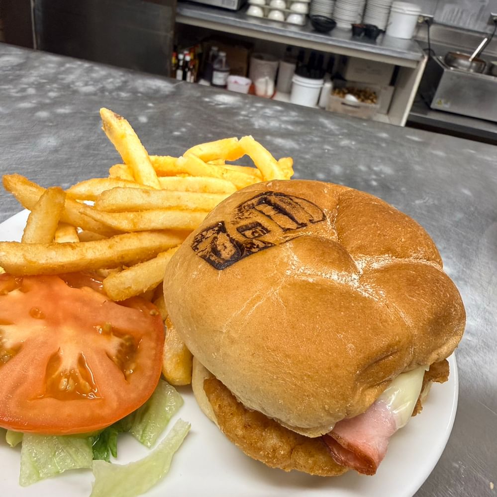 Chicken Cordon Bleu Sandwich