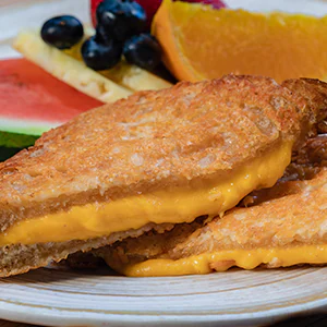 Parmesan-crusted Grilled Cheese Sandwich
