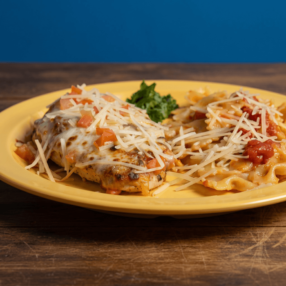 Grilled Chicken Parmesan