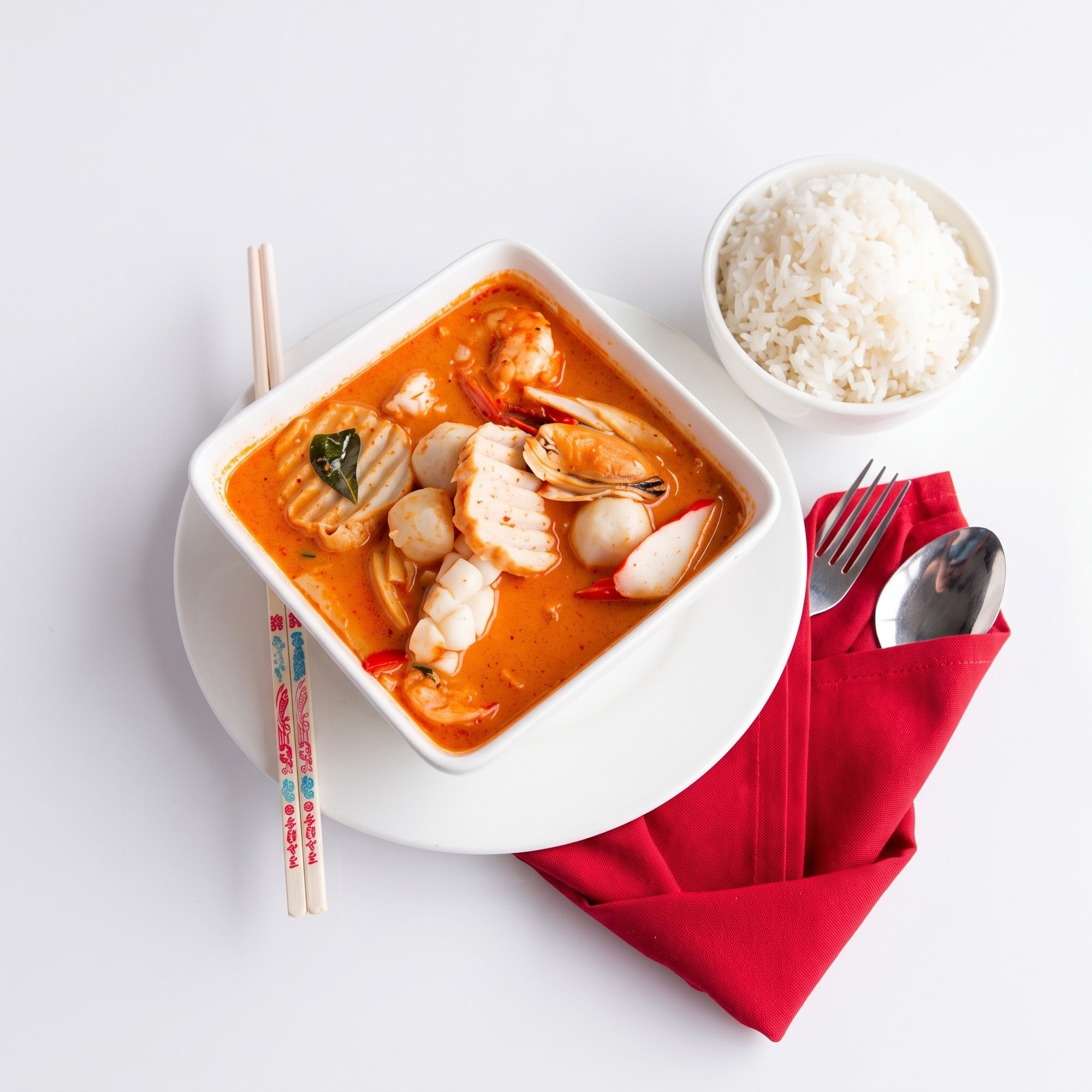 Seafood Red Curry