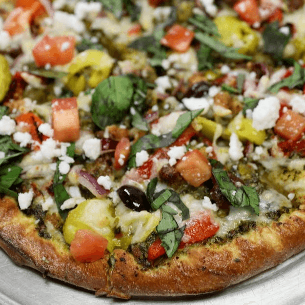 Pesto Mediterranean Pizza (16")