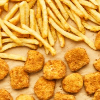 Chicken Nuggets with Fries