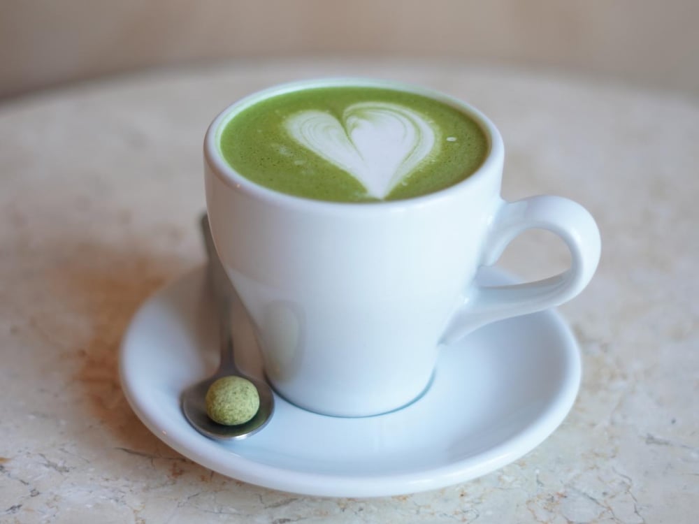 Hot Matcha Latte