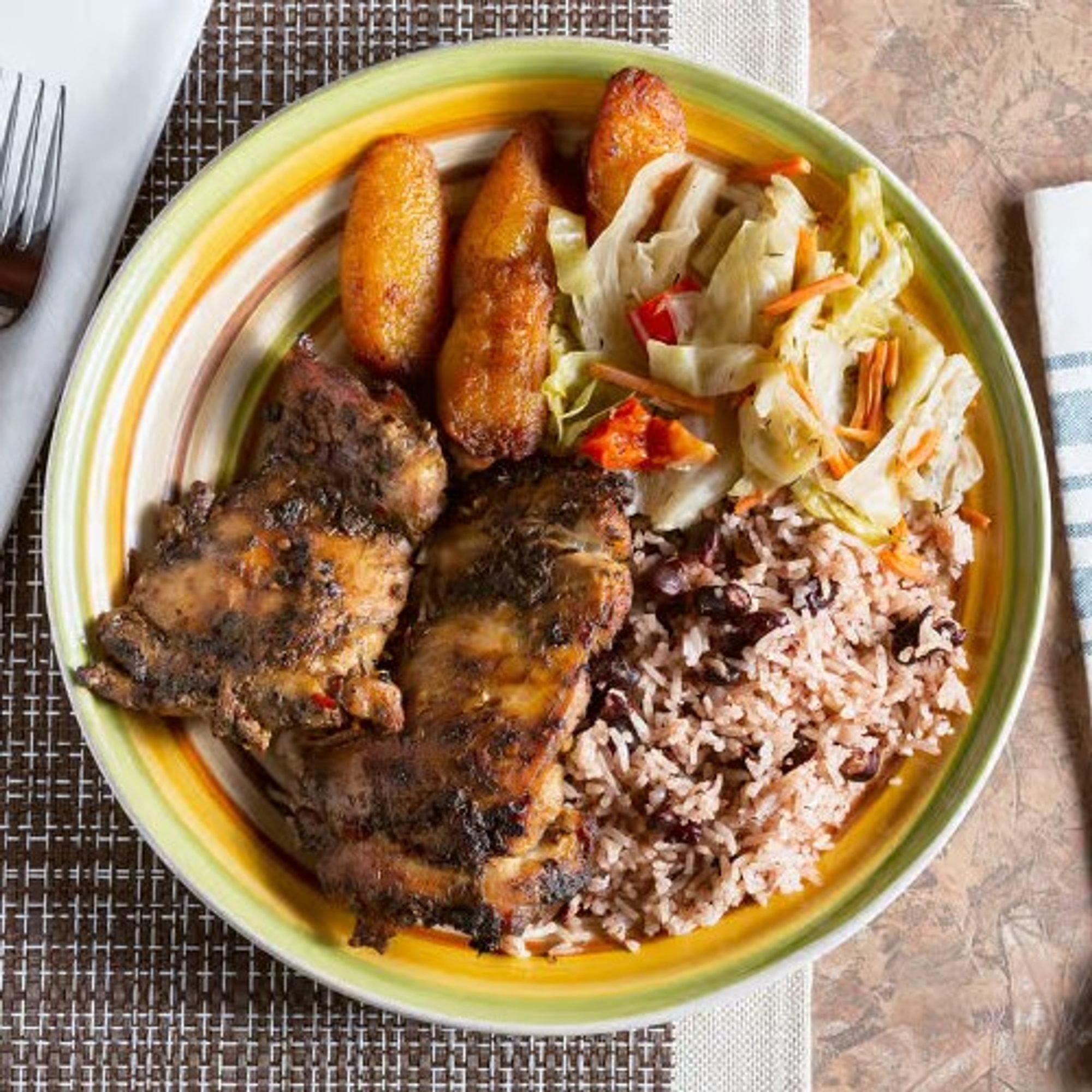 Boneless Jerk Chicken Plate