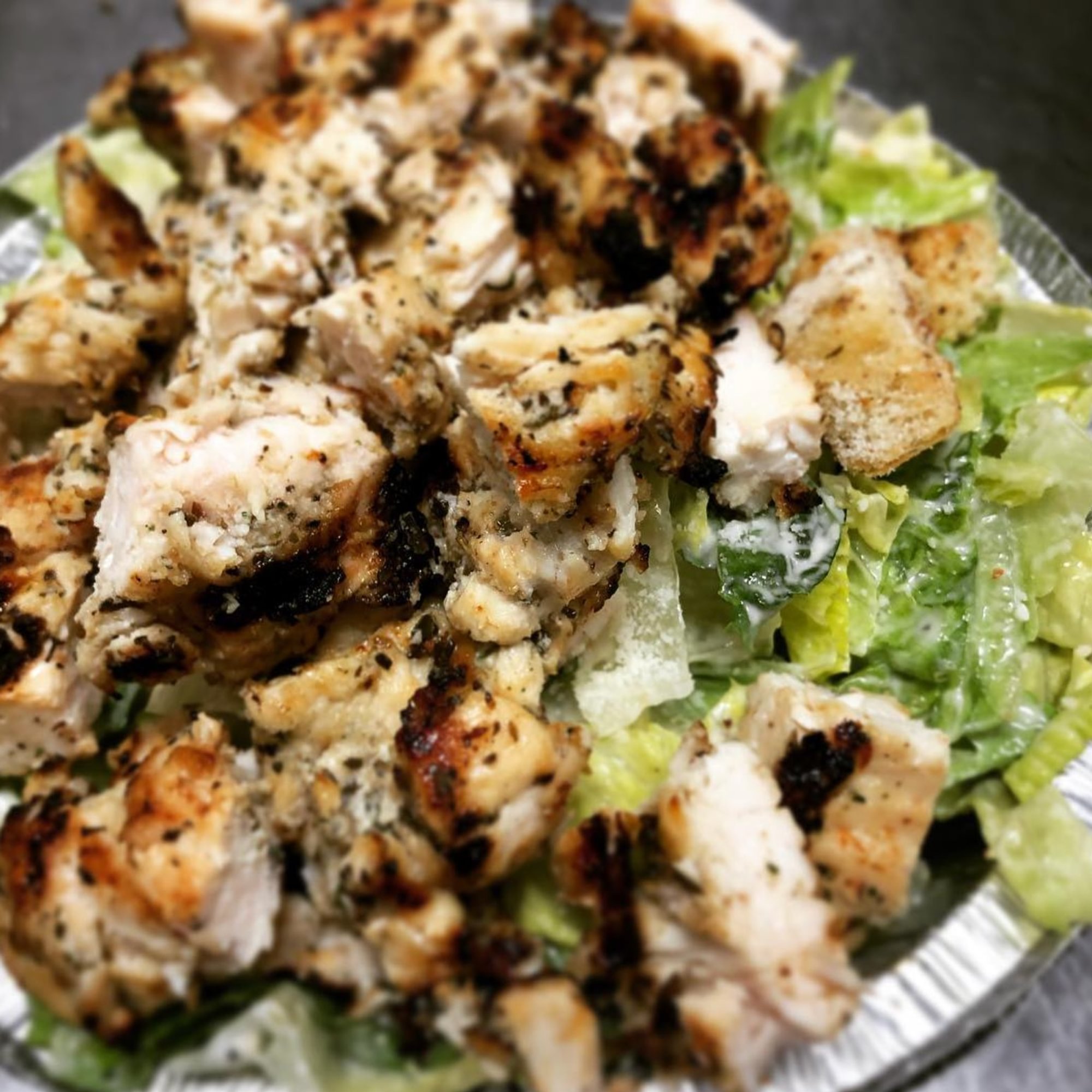 Chicken Caesar Pizza