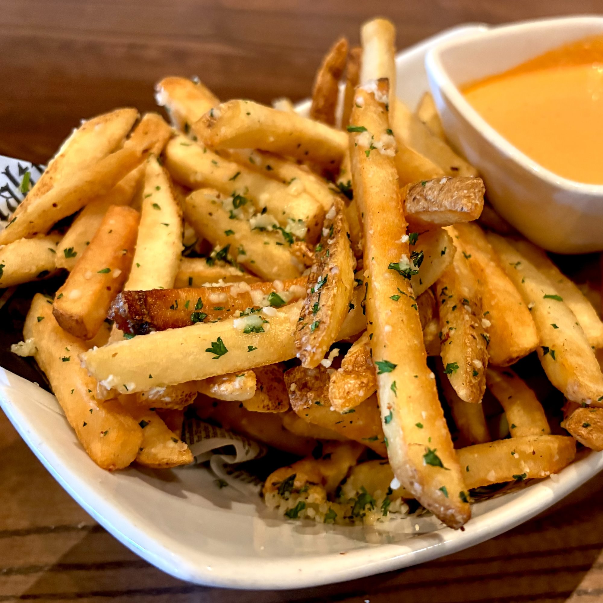 Truffle Parmigiana Fries-App