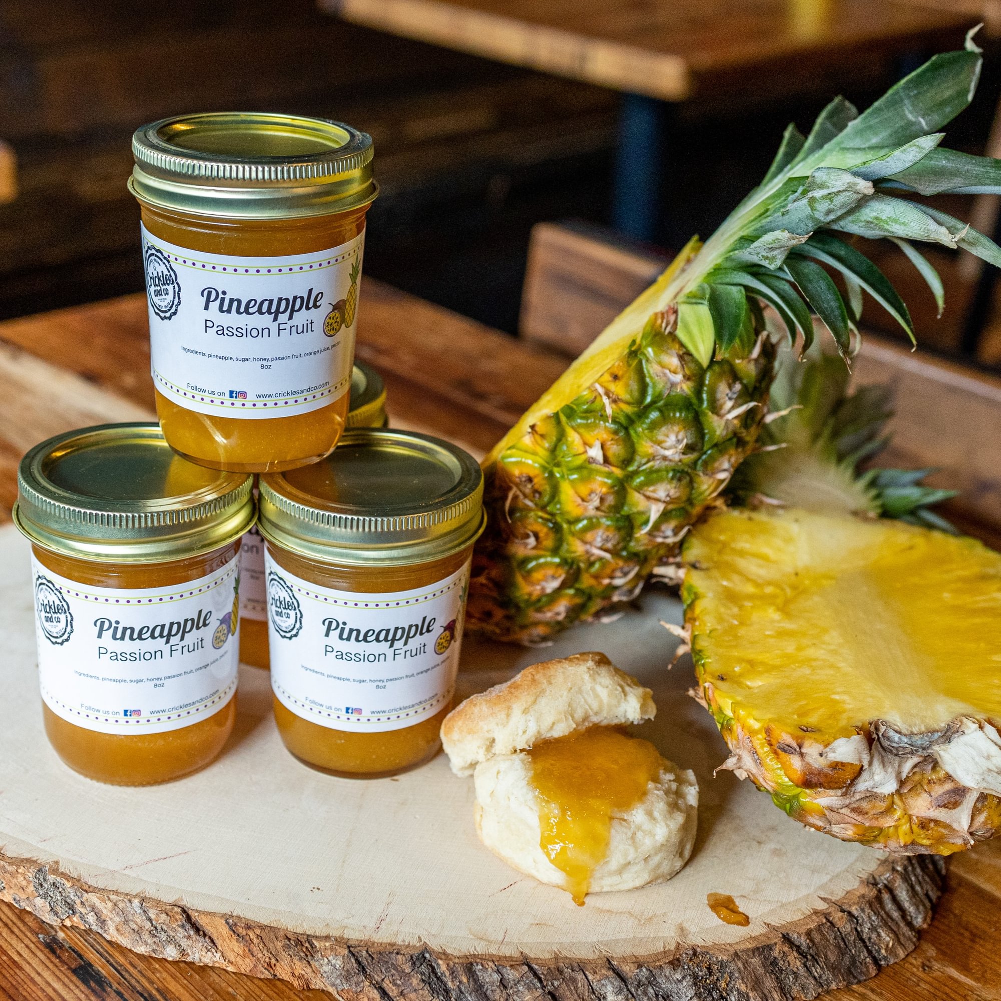 Pineapple Passion Fruit Jam