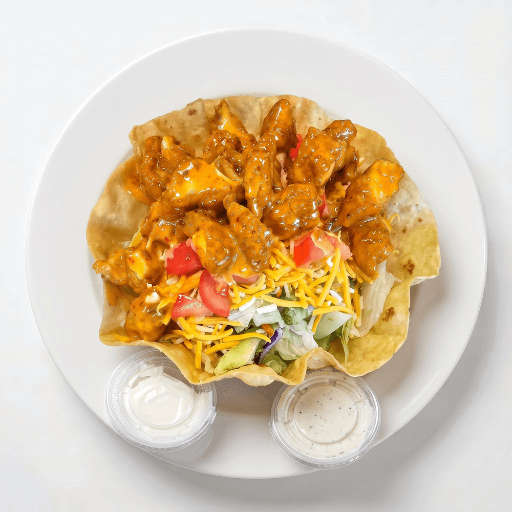 Kick'en Chicken Taco Salad
