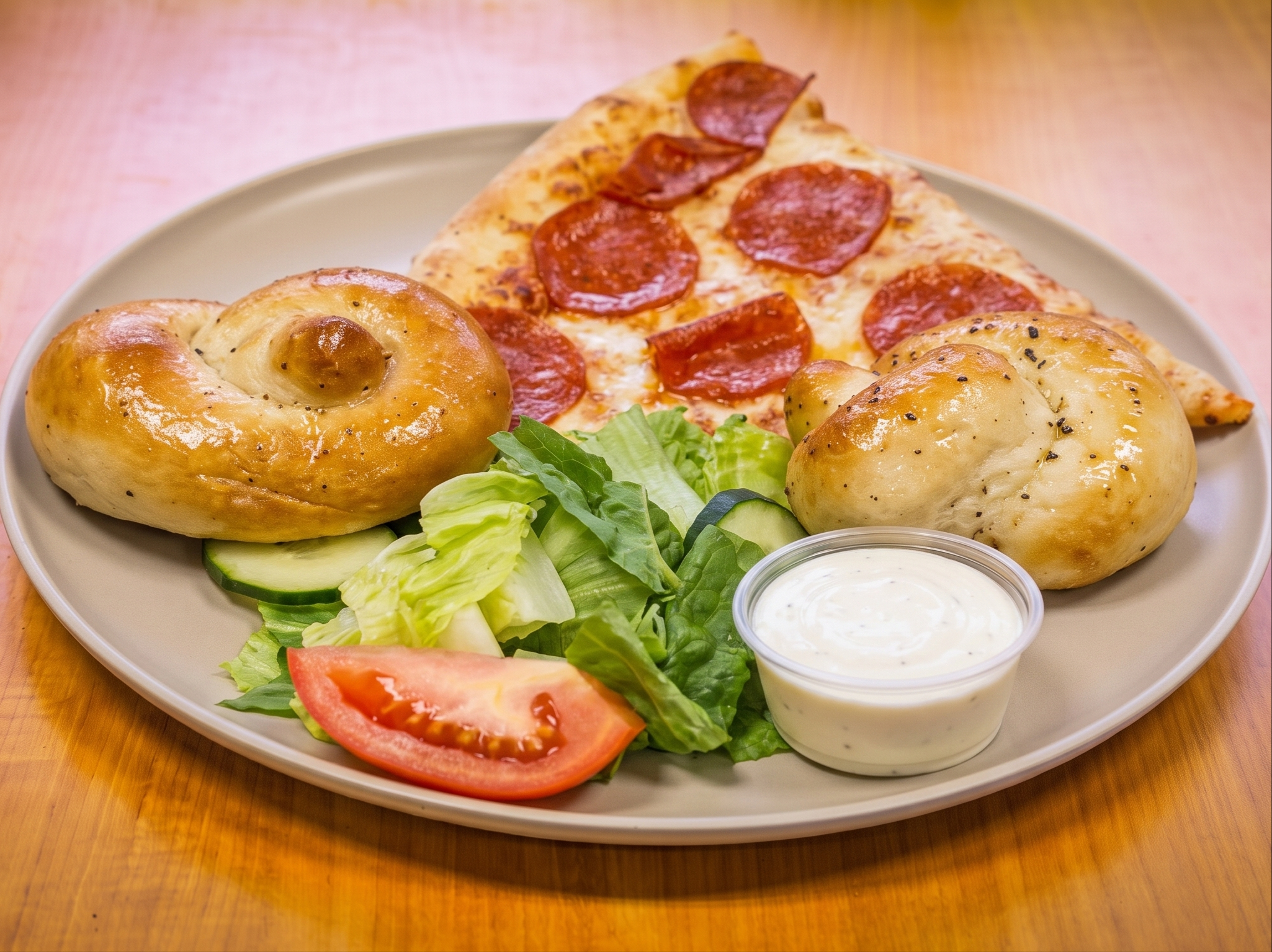 Gershys Pizza Salad Combo