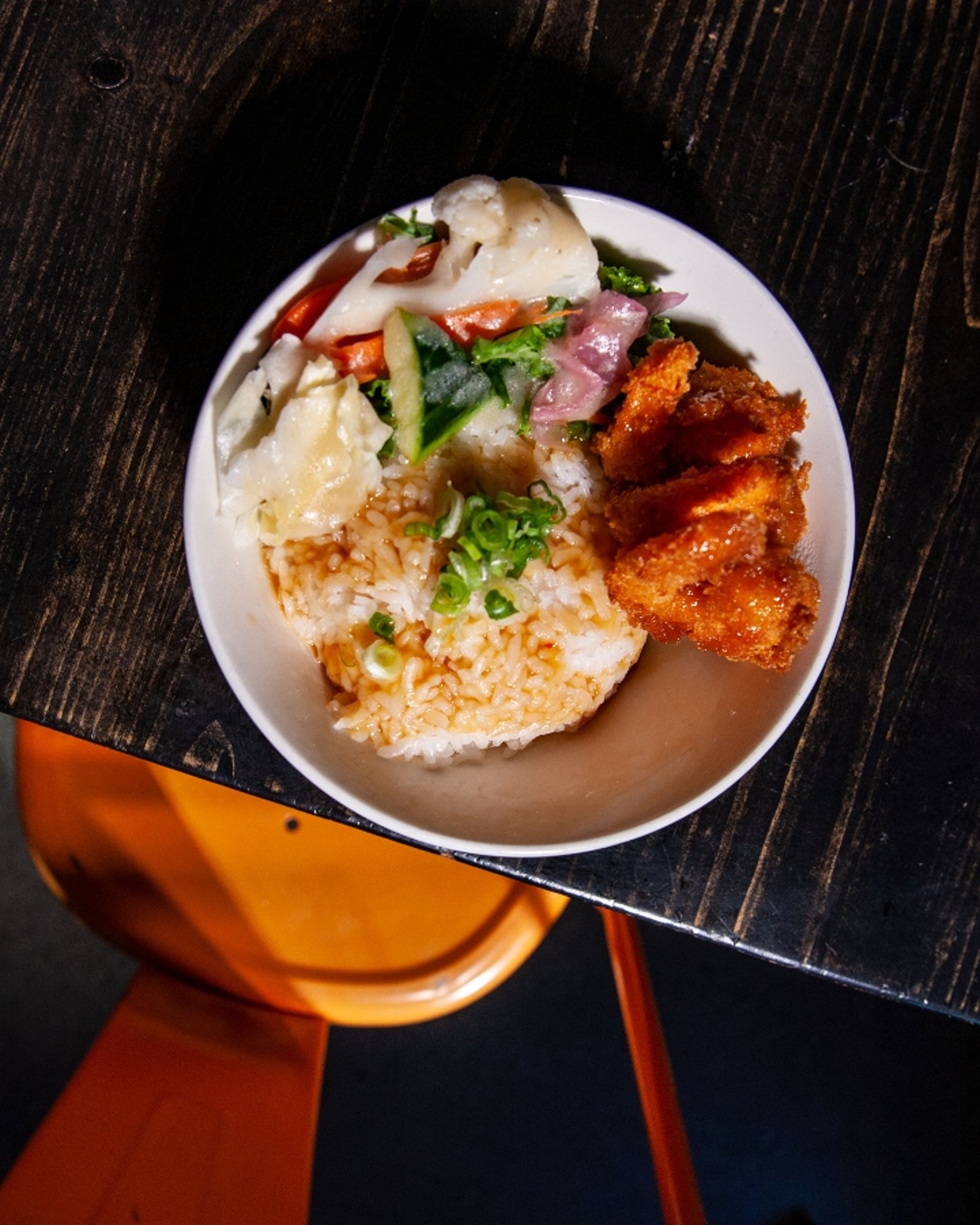 Panko Shrimp Bowl