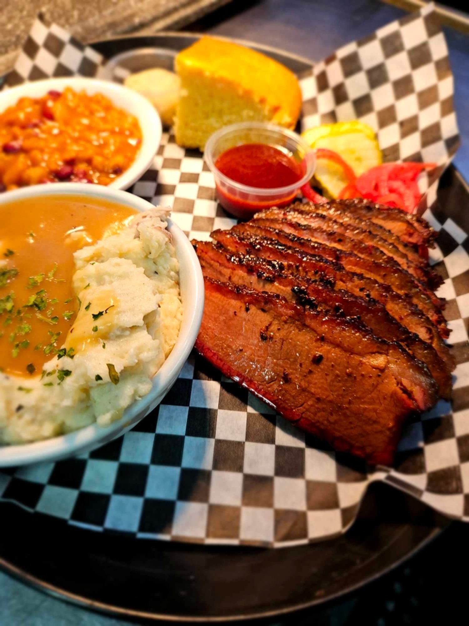 Smoked Brisket Platter