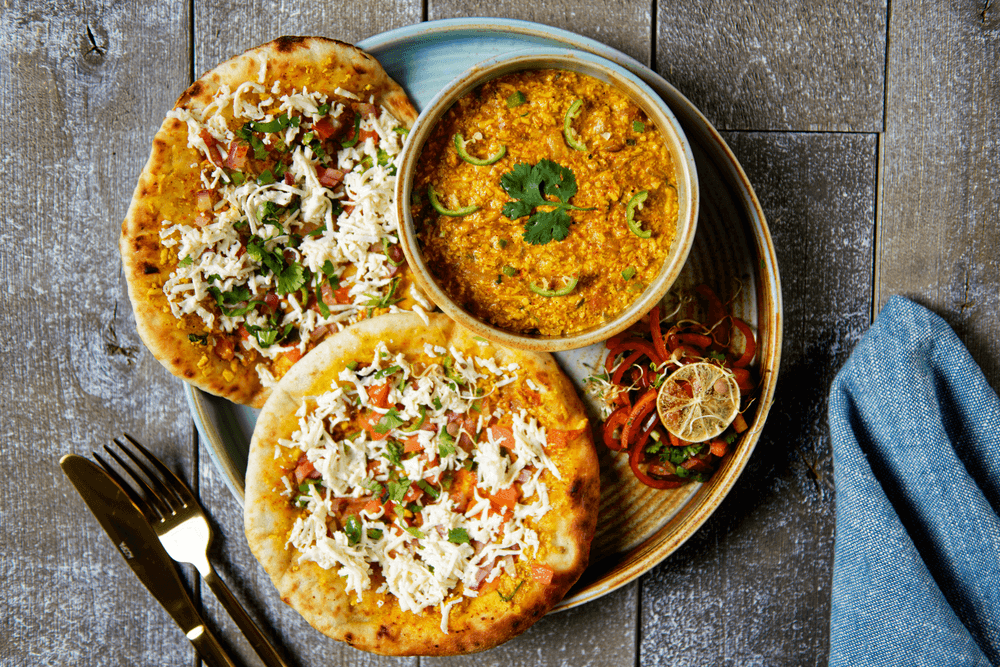 Amritsari Paneer Bhurji Kulcha