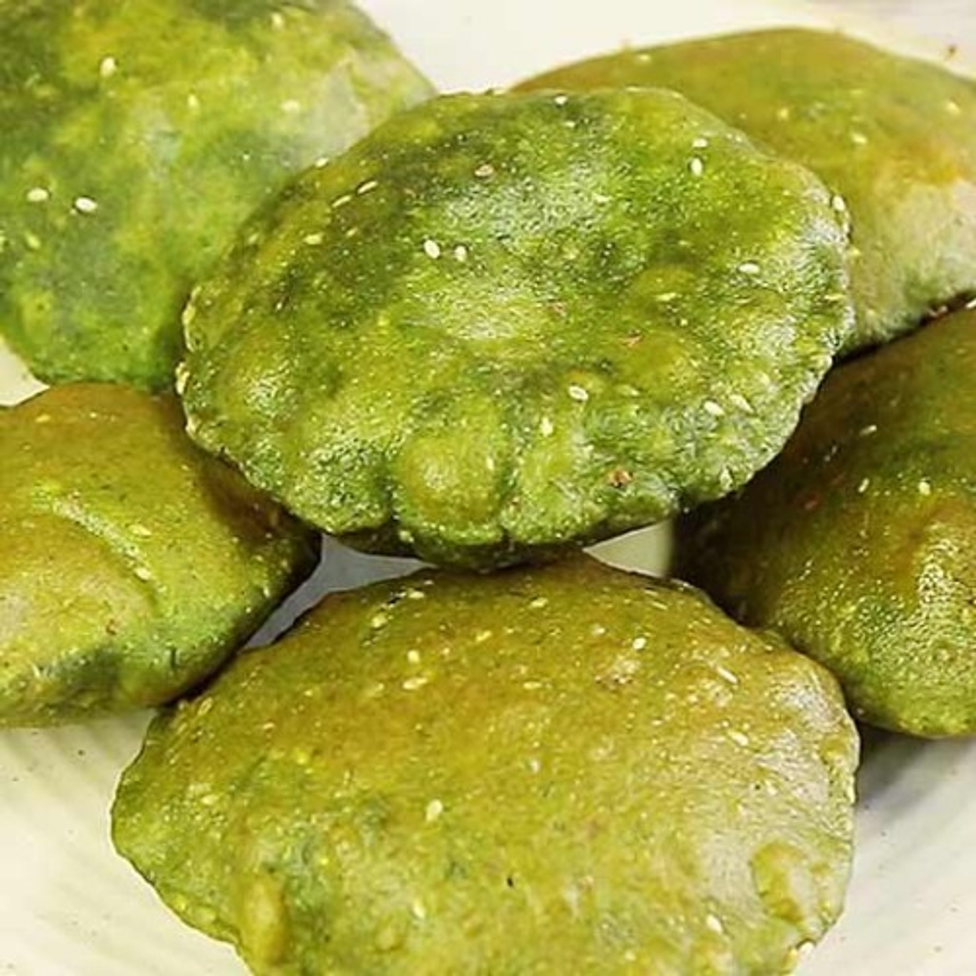 Spinach Poori
