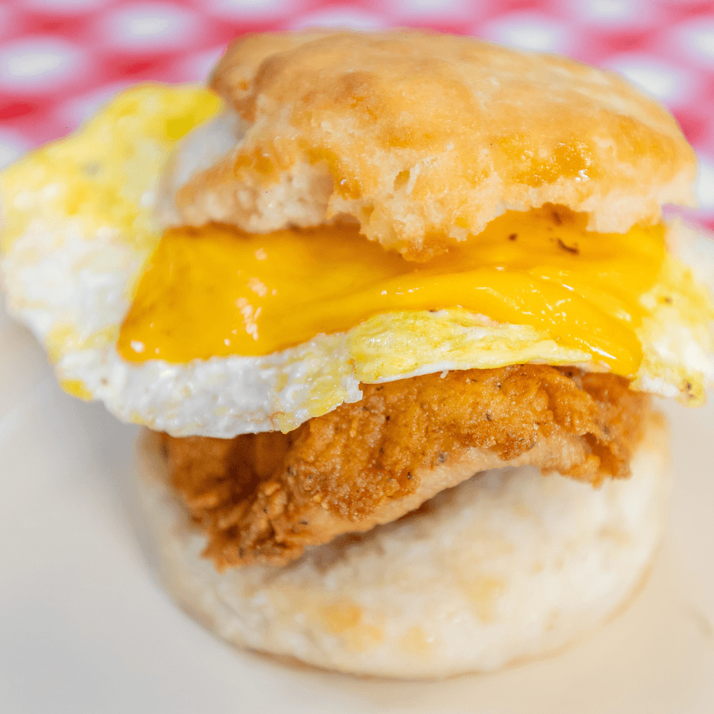 Chicken, Egg & Cheese Biscuit