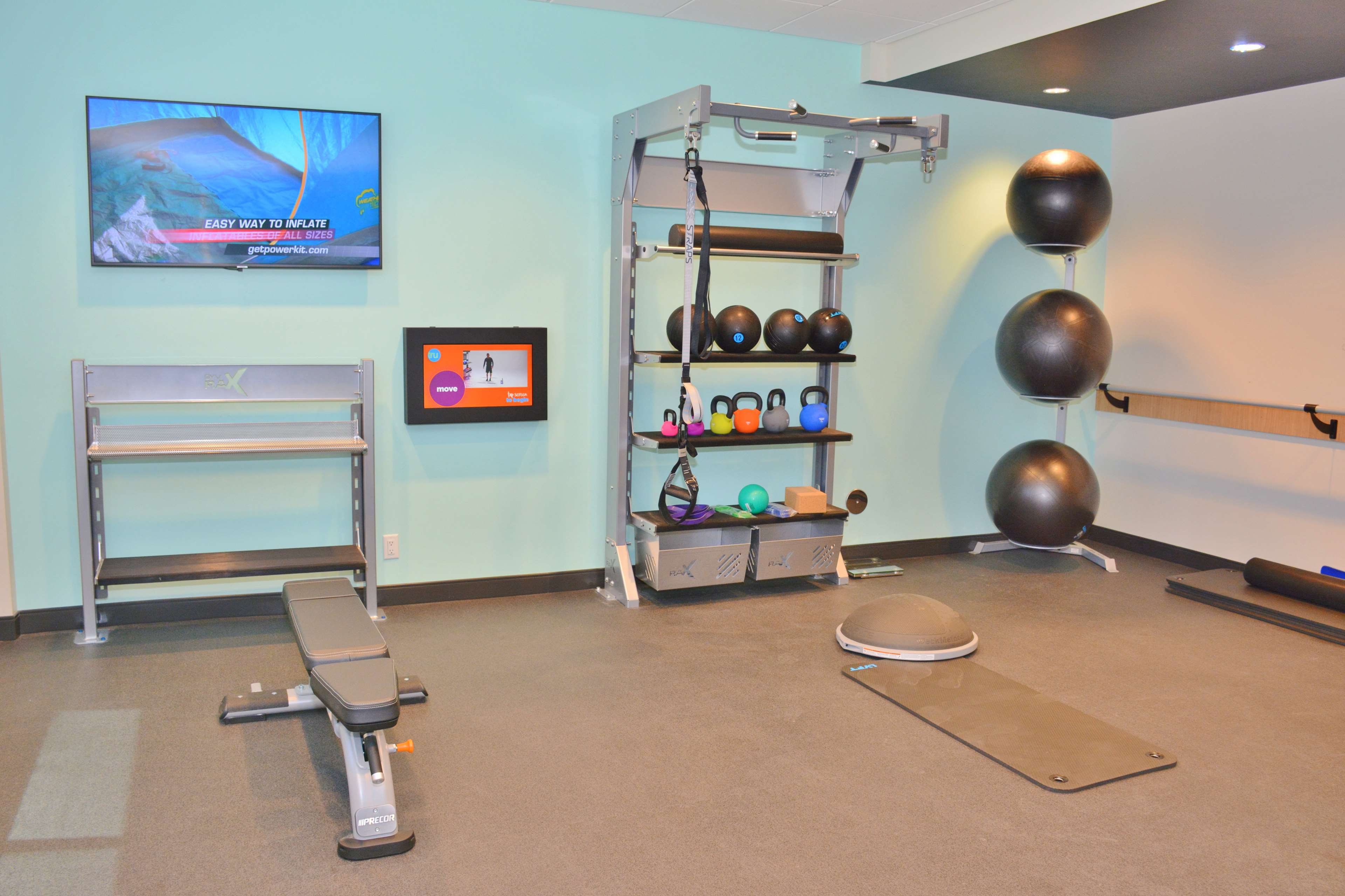 Health club  fitness center  gym