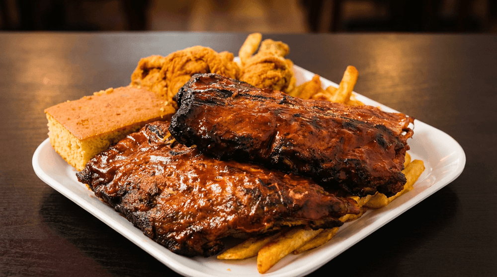 Chicken & Rib Dinner