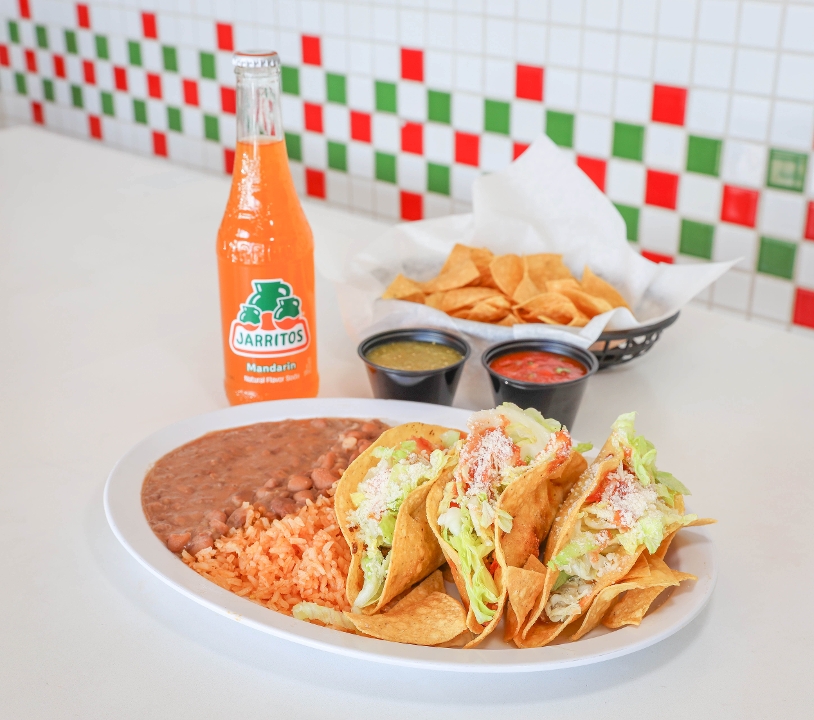 Plate 3 Crispy Taco