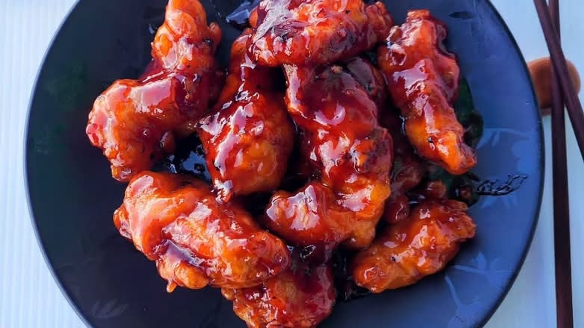 Crispy Beef in Sweet Chili Sauce (gf)