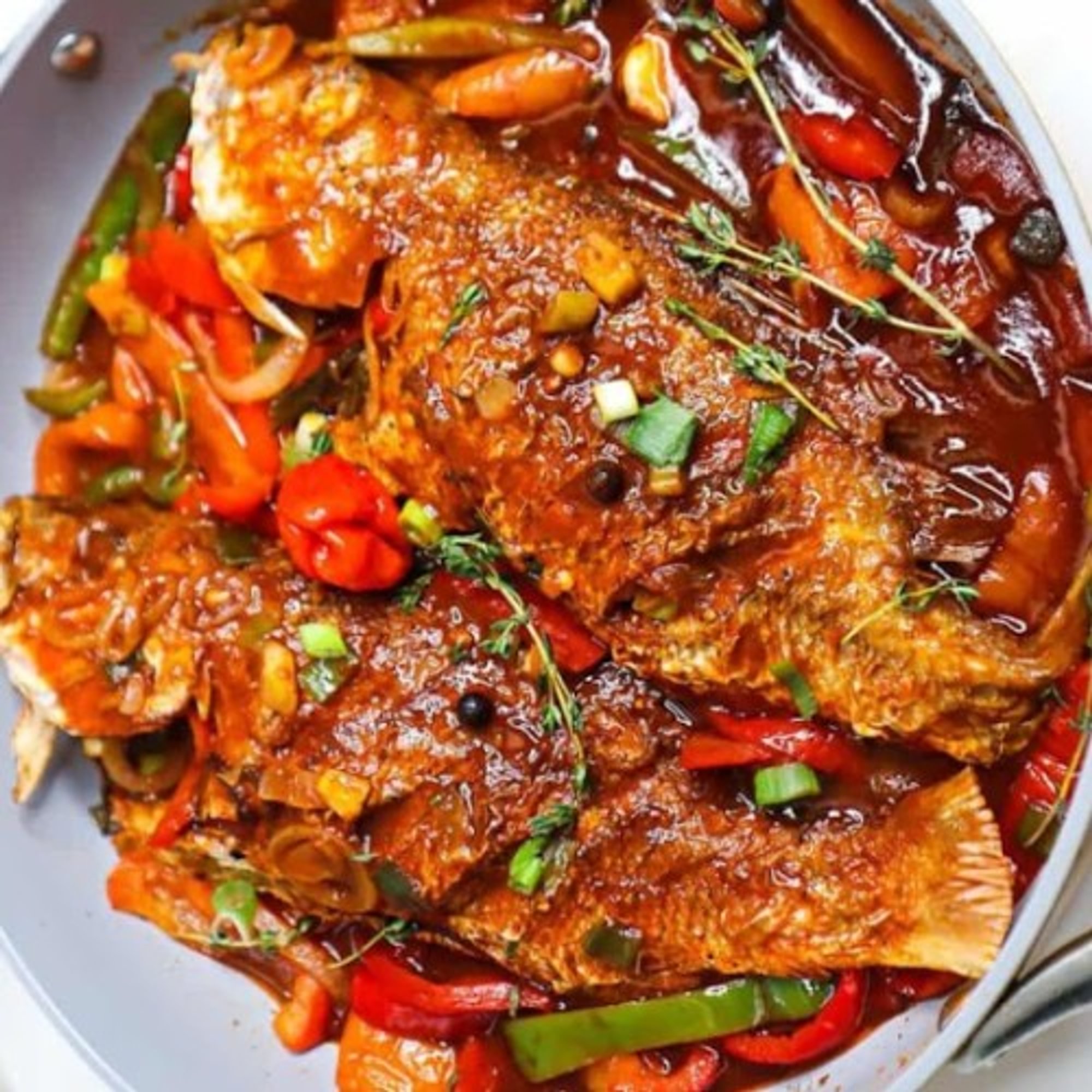 Brown Stew Snapper