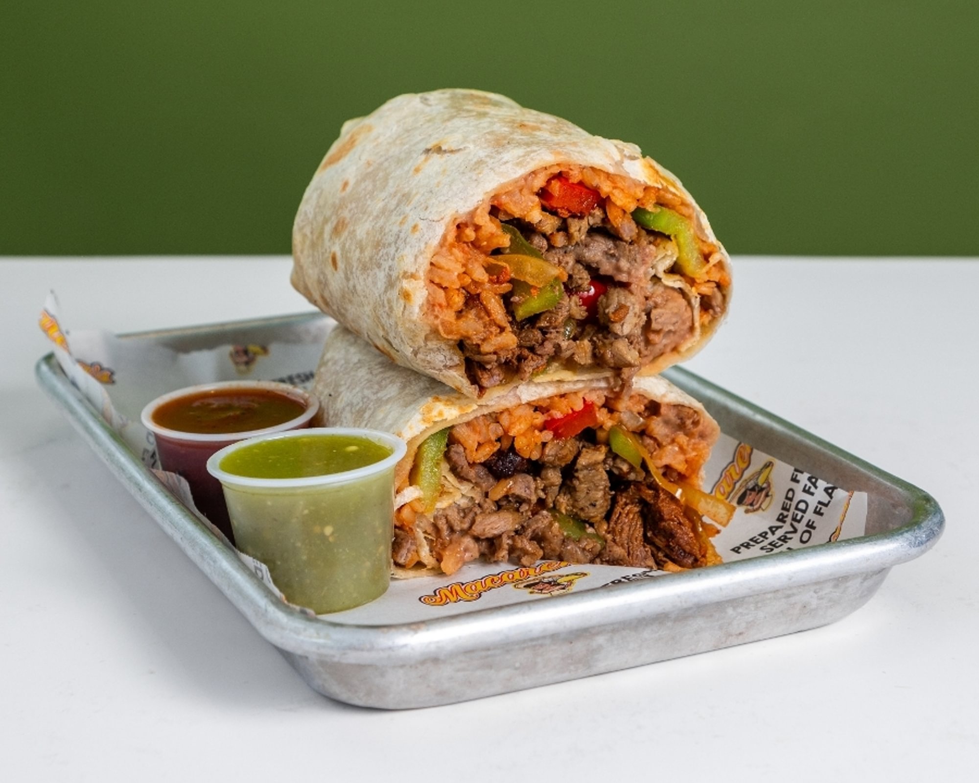 Fajita burrito