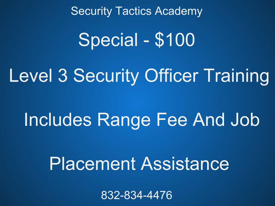 Security Tactics Academy Photo