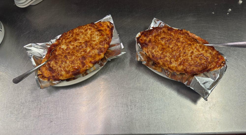 Baked Lasagna for 2
