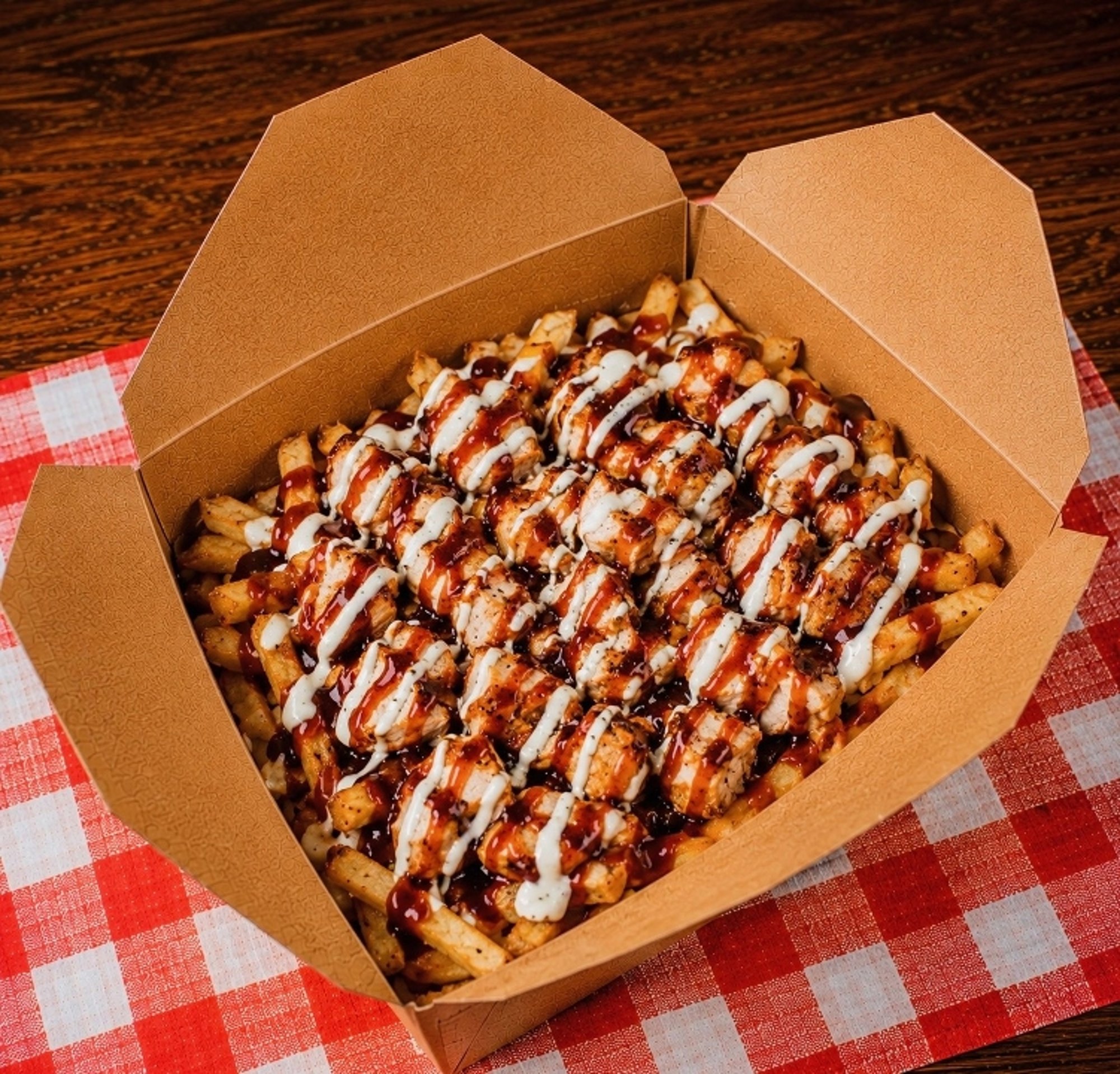 BBQ Grilled Chicken Fries Bowl