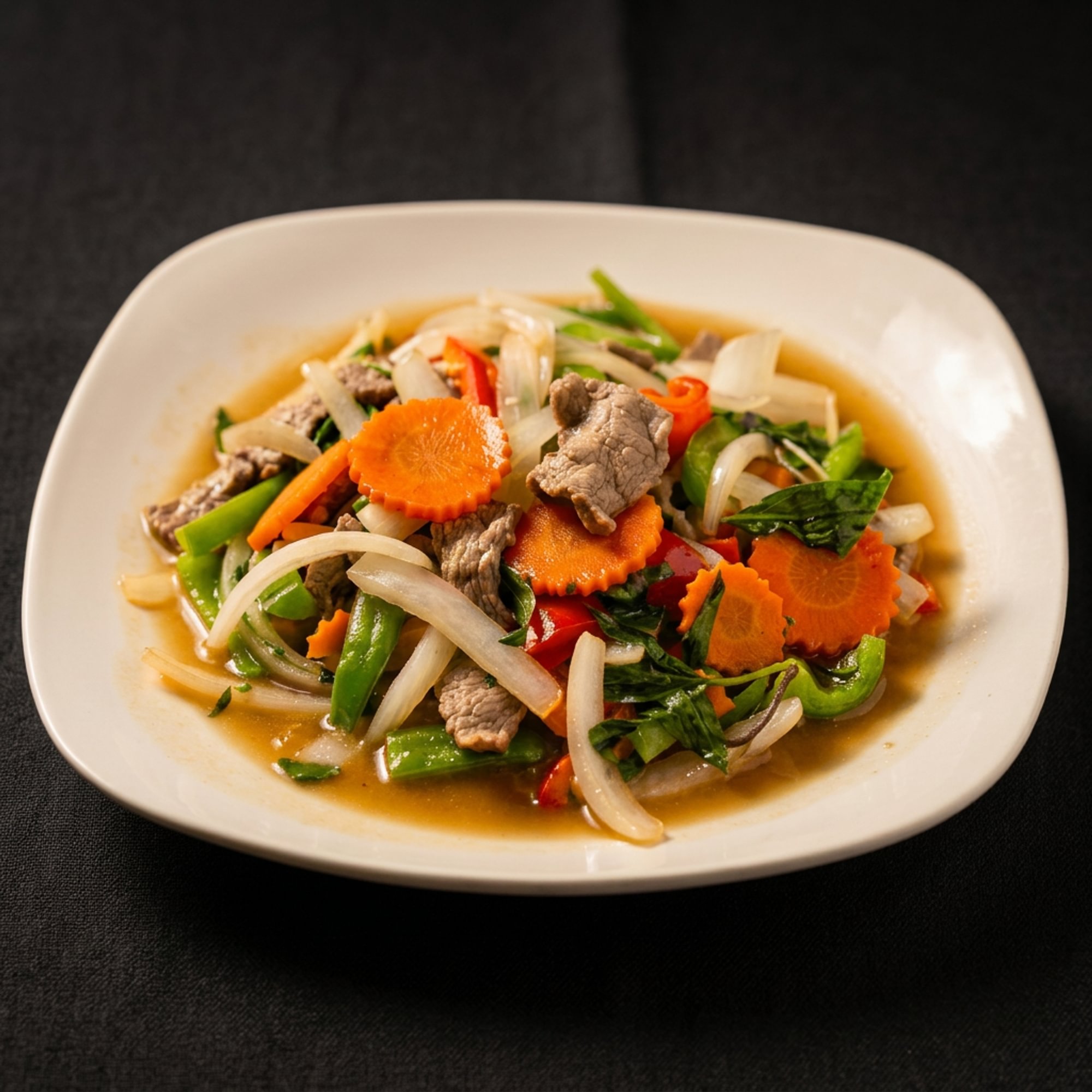 Pad Gra Prow (Thai Basil)