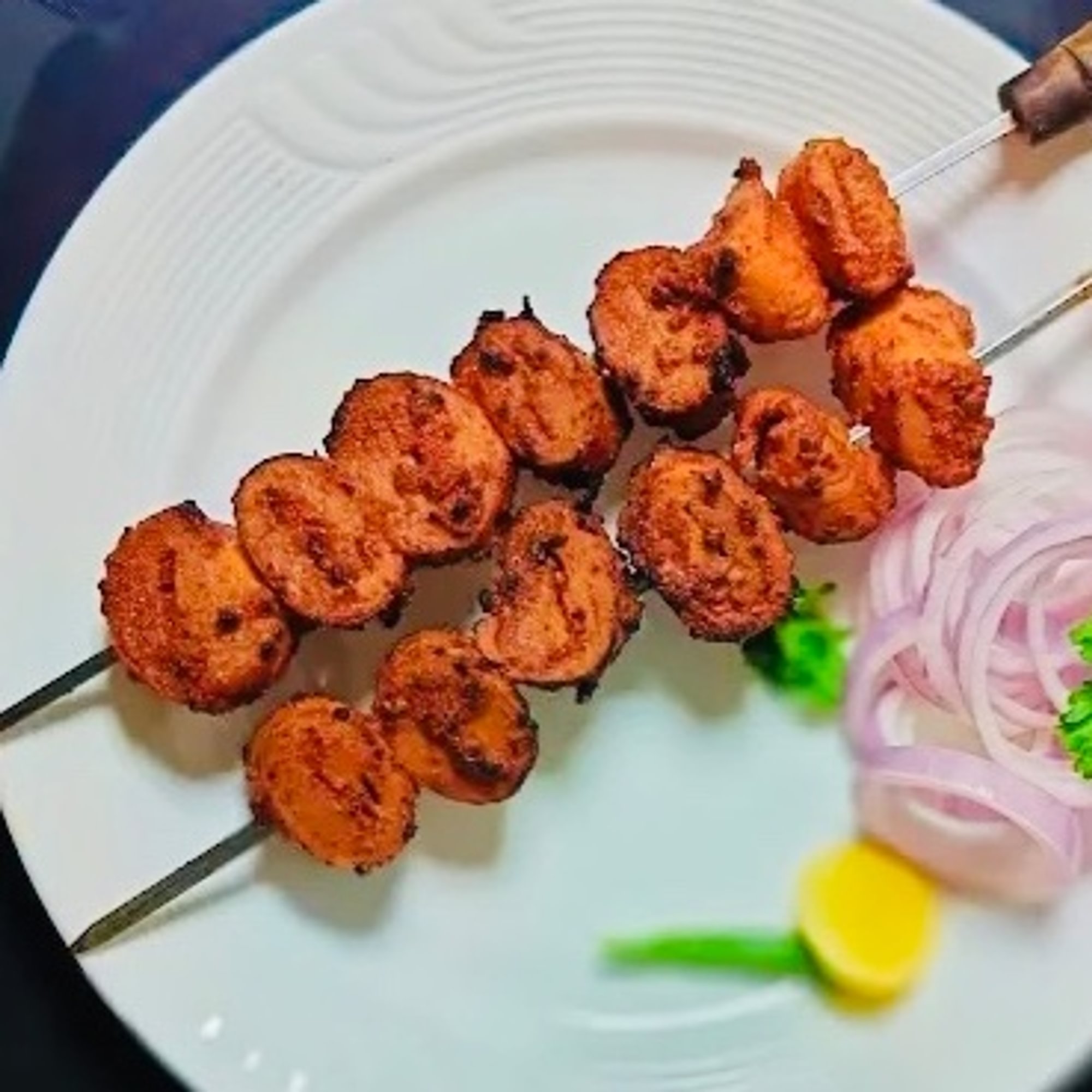 Achari Soya Chaap Tandoori