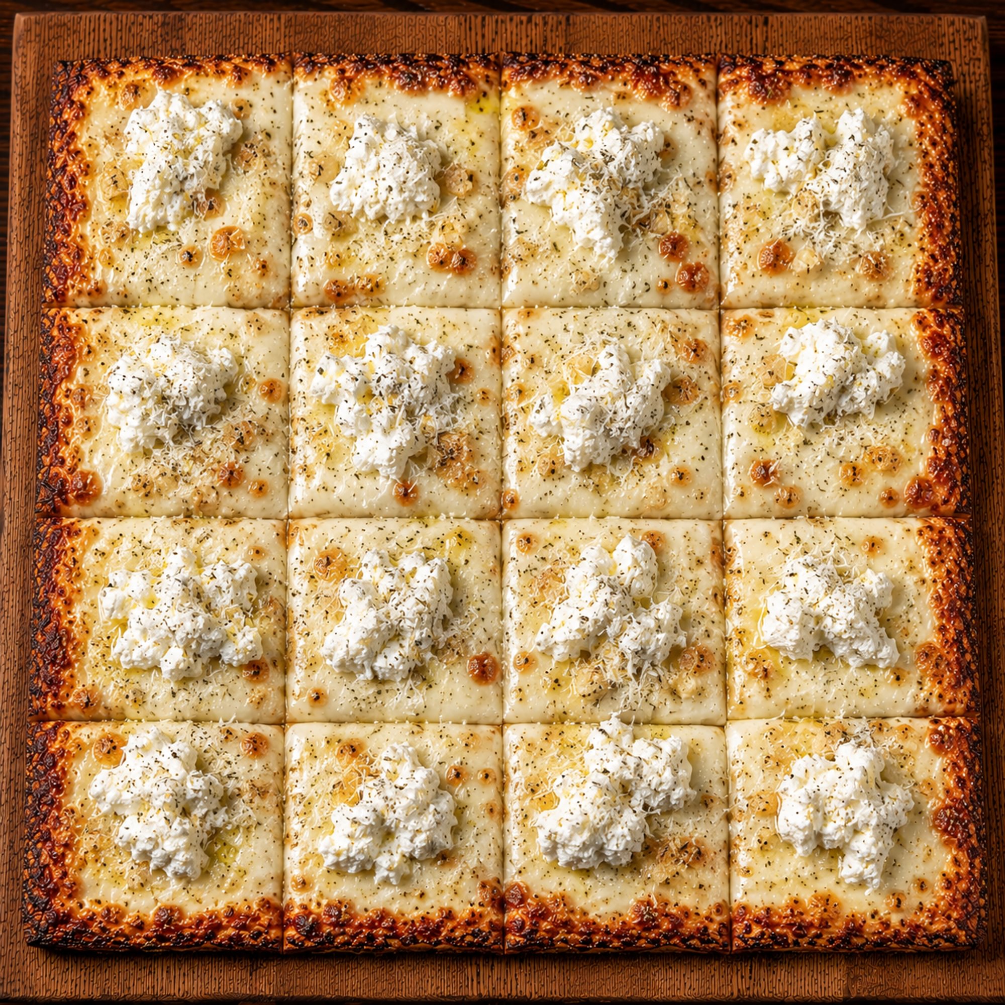 Grandma White Pizza