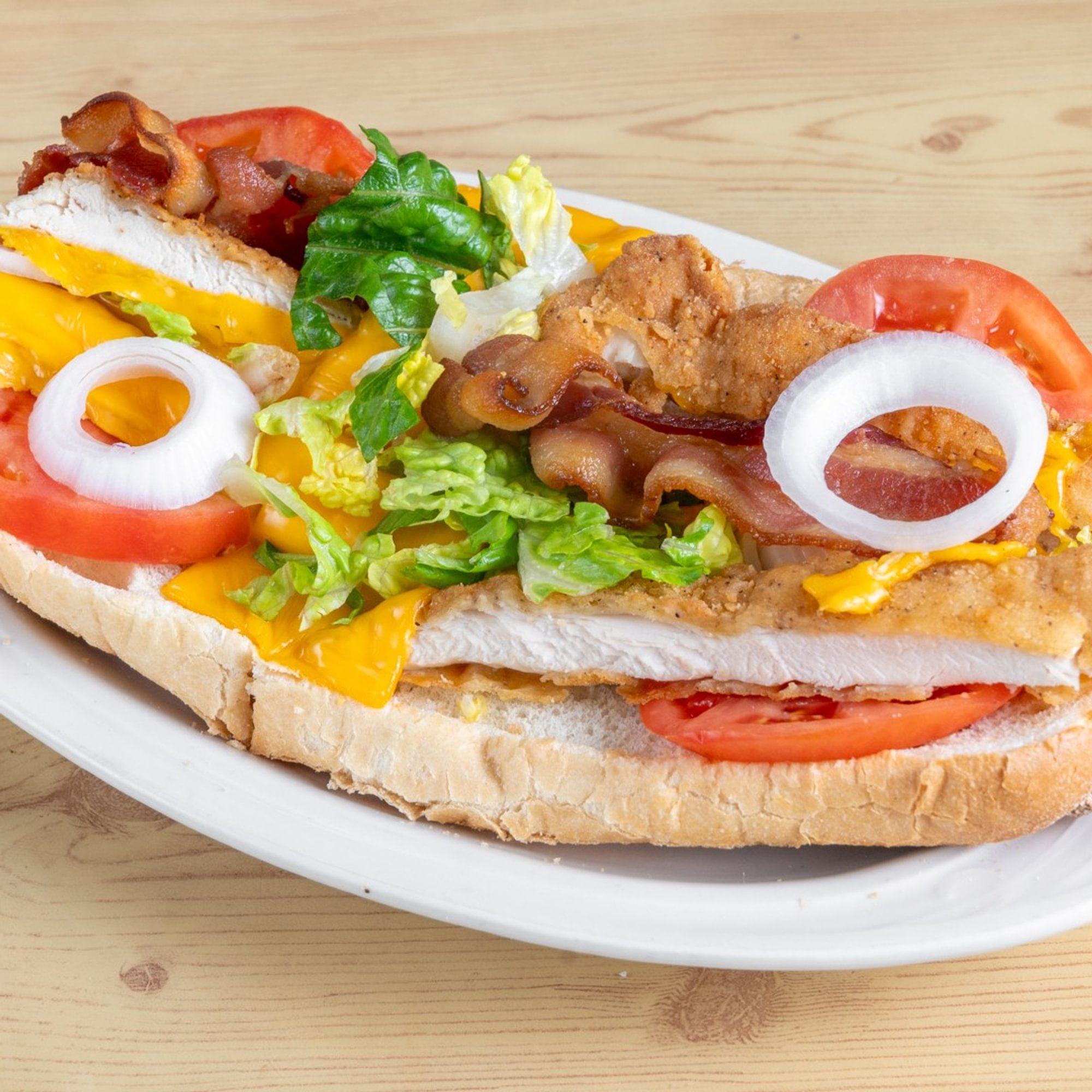 Chicken Tenders & Bacon Melt Sub